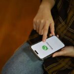 Smartphone con icone