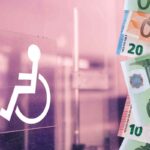 Soldi e simbolo disabilità