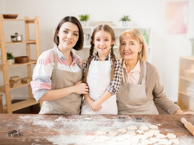 Nonna, mamma e figlia
