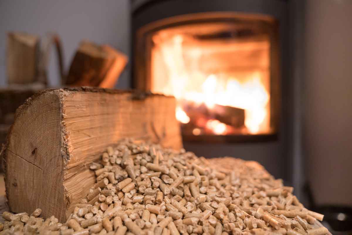 Stufa in pellet