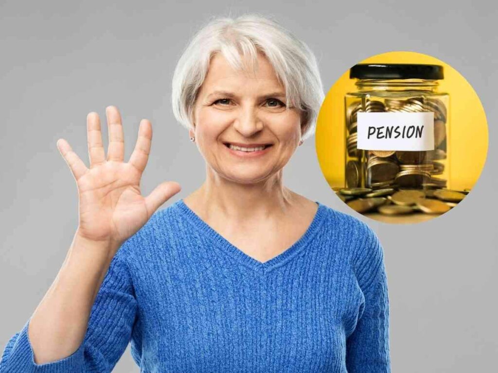 pensione 5 anni contributi