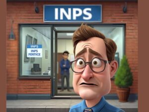 Pensione bloccata, uomo preoccupato