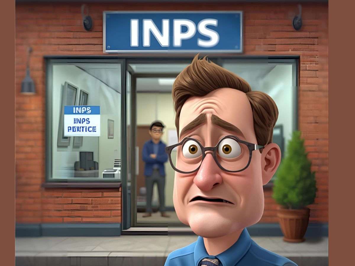 Pensione bloccata, uomo preoccupato