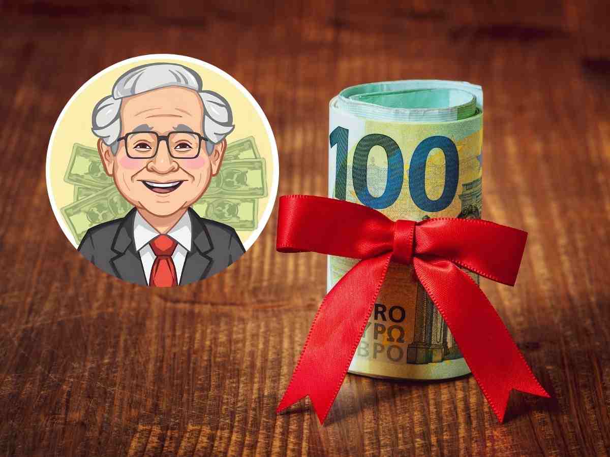 Pensionato contento soldi