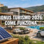 Come funziona il bonus turismo 2026
