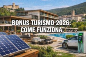 Come funziona il bonus turismo 2026